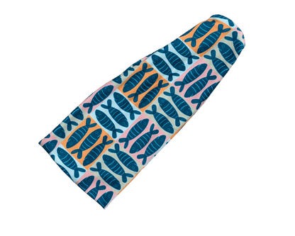 Sardine Grid Matching Headband - Mutty Mornings