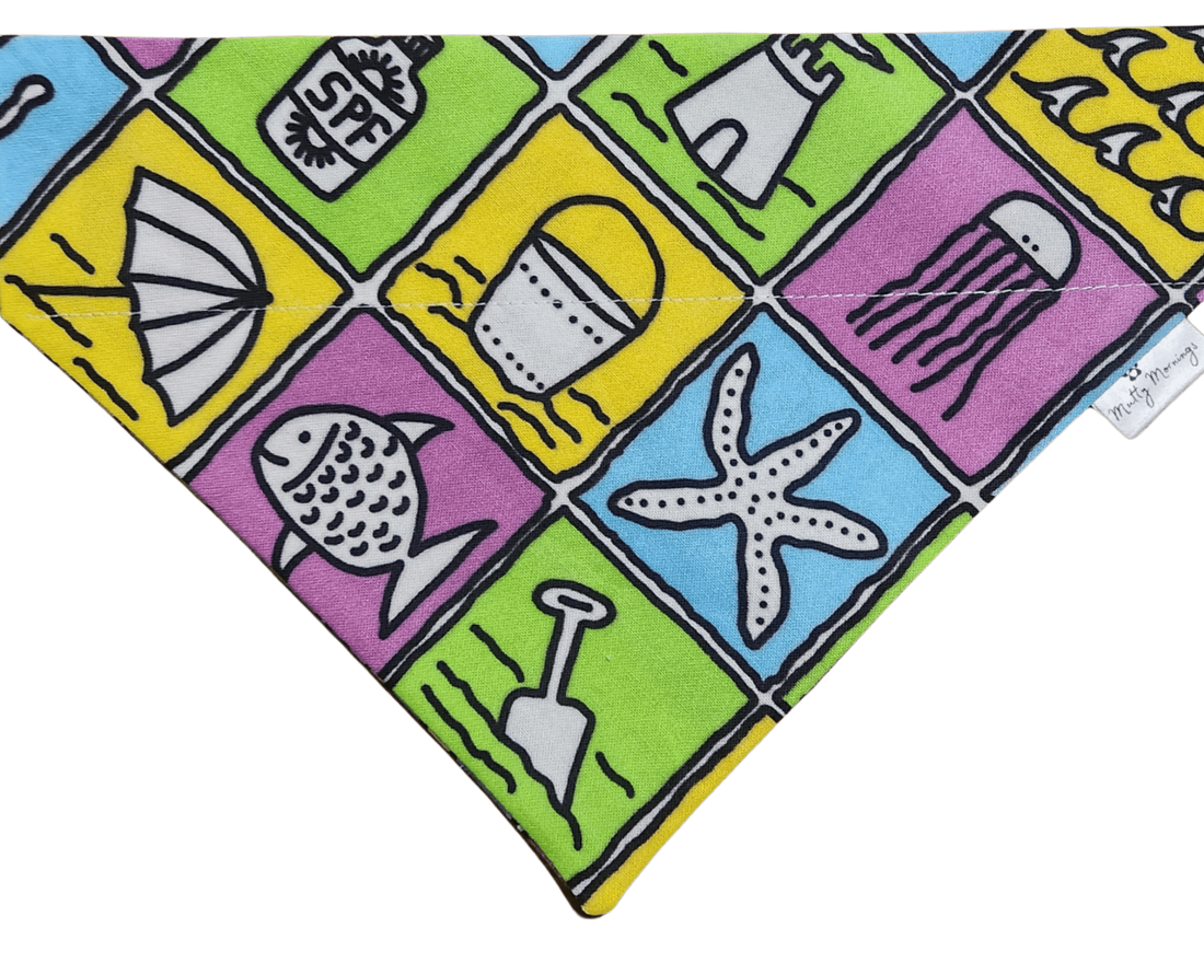 Seas the Day Pet Bandana - Mutty Mornings