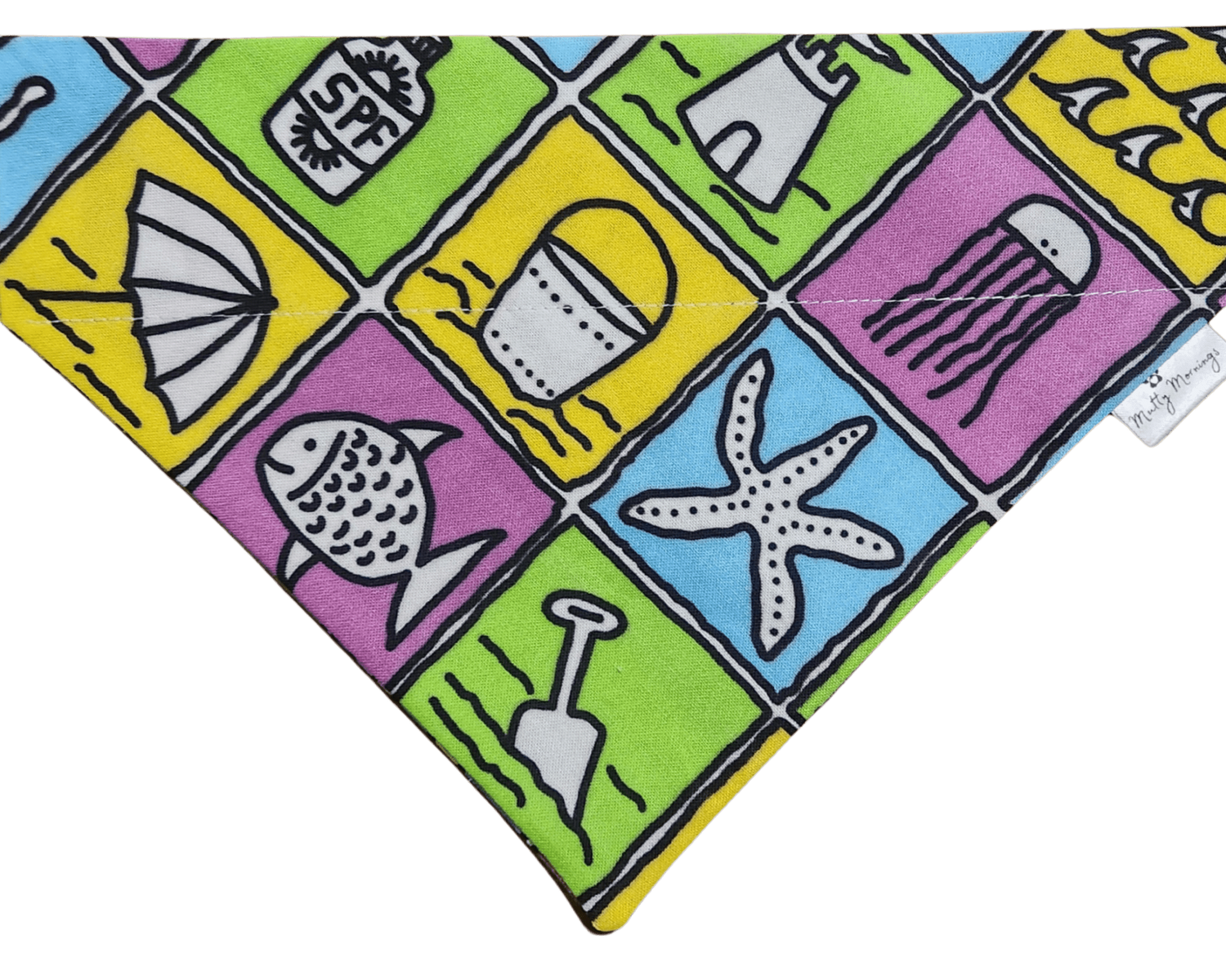 Seas the Day Pet Bandana - Mutty Mornings