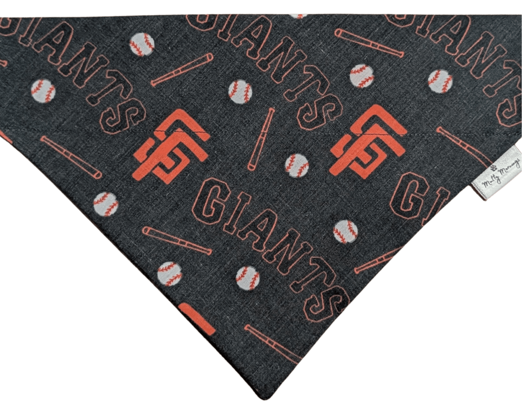 SF Giants Baseball Pet Bandana - Mutty Mornings