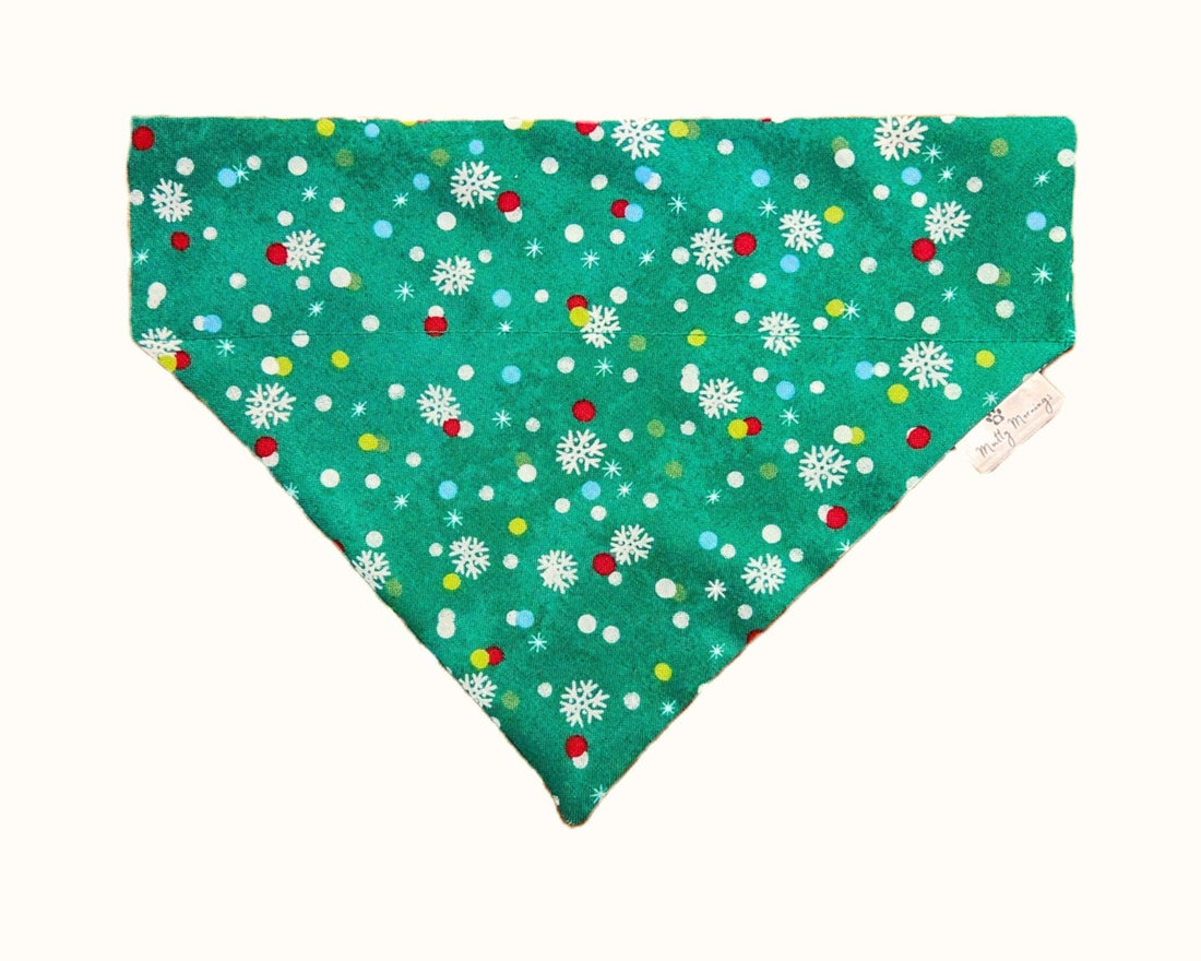 Snow Day Sprinkle Pet Bandana - Mutty Mornings