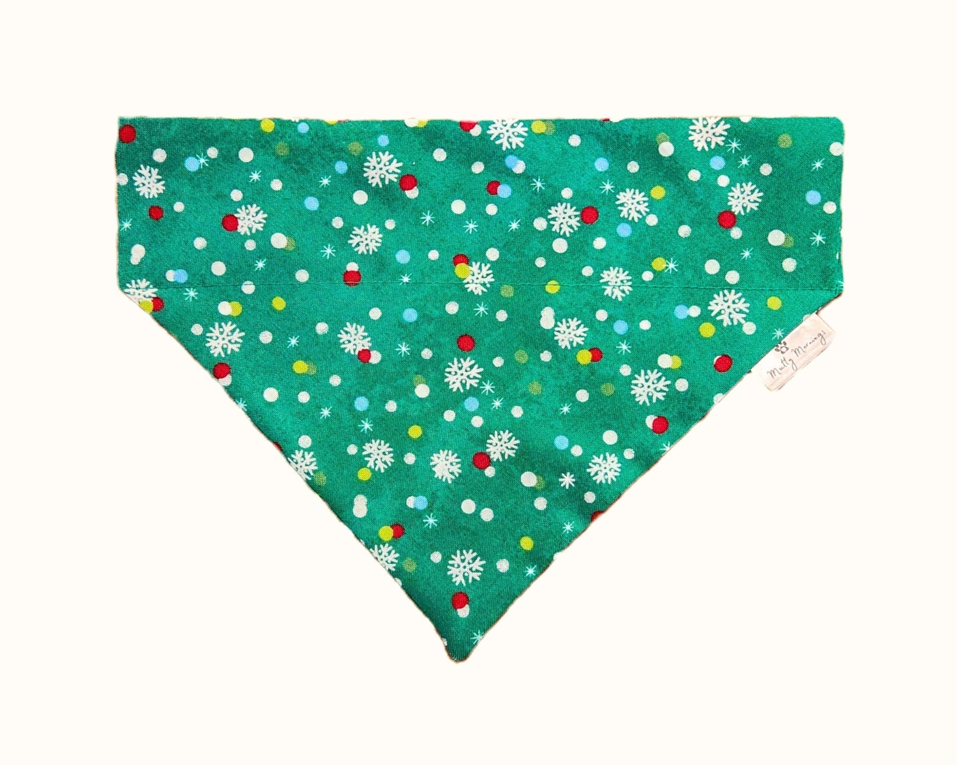 Snow Day Sprinkle Pet Bandana - Mutty Mornings