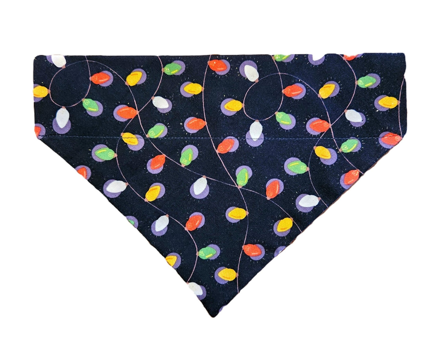 Sparkle Christmas Lights Pet Bandana - Mutty Mornings