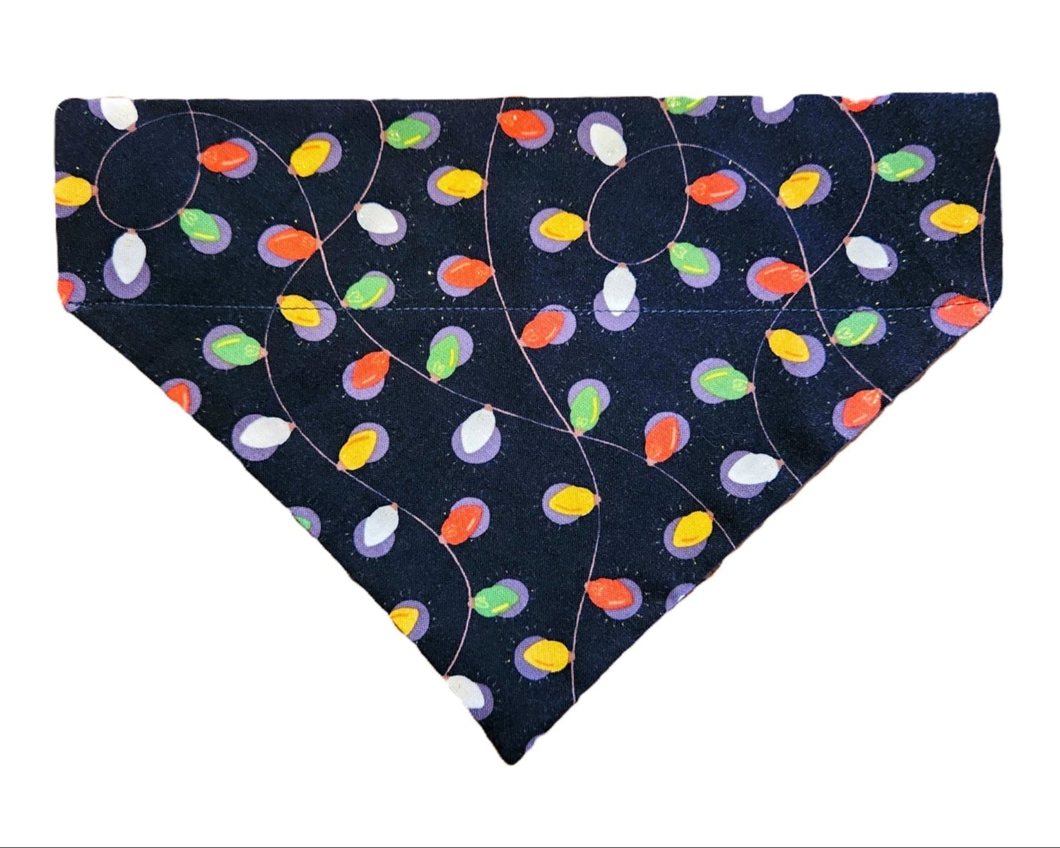 Sparkle Christmas Lights Pet Bandana - Mutty Mornings