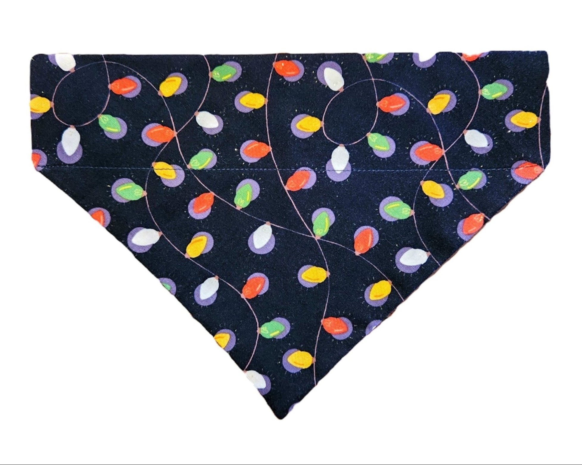Sparkle Christmas Lights Pet Bandana - Mutty Mornings