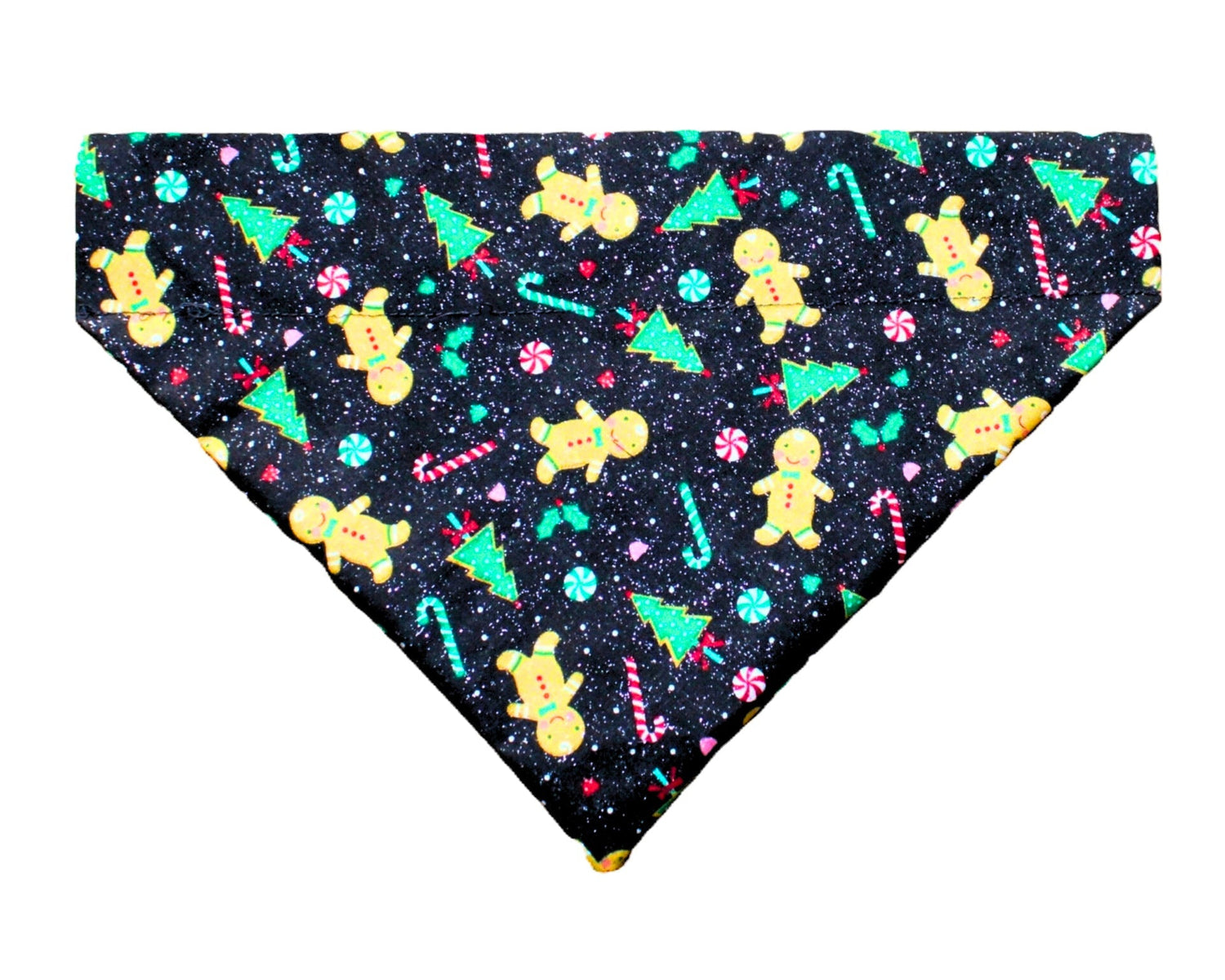 Sparkle Gingerbread Pet Bandana - Mutty Mornings
