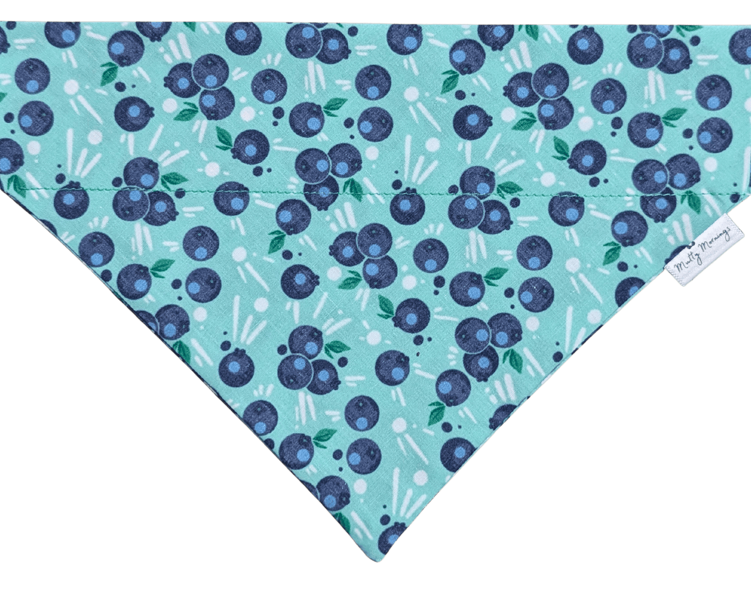 Spilled Blueberries Bandana &amp; Headband Set - Mutty Mornings