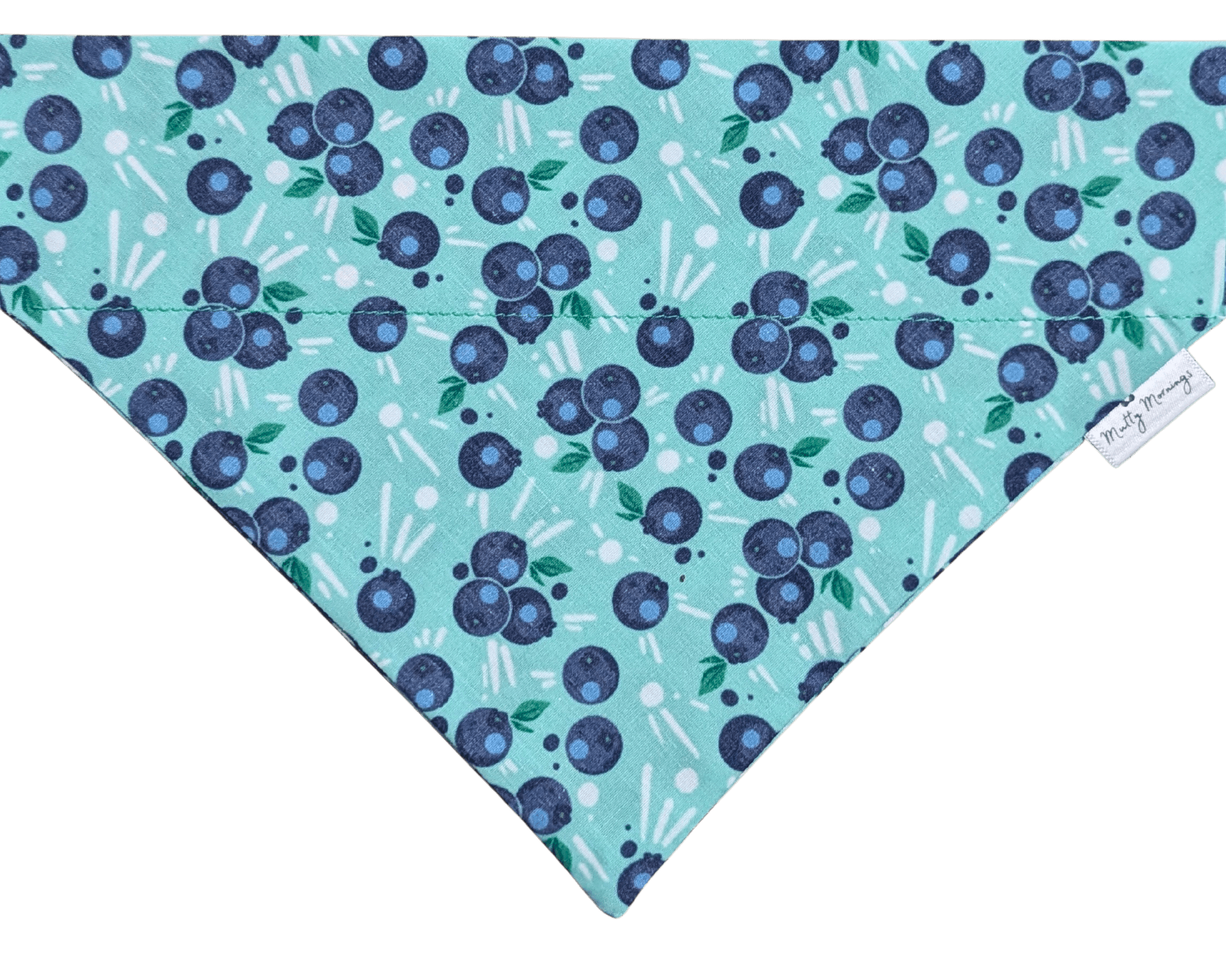 Spilled Blueberries Bandana &amp; Headband Set - Mutty Mornings