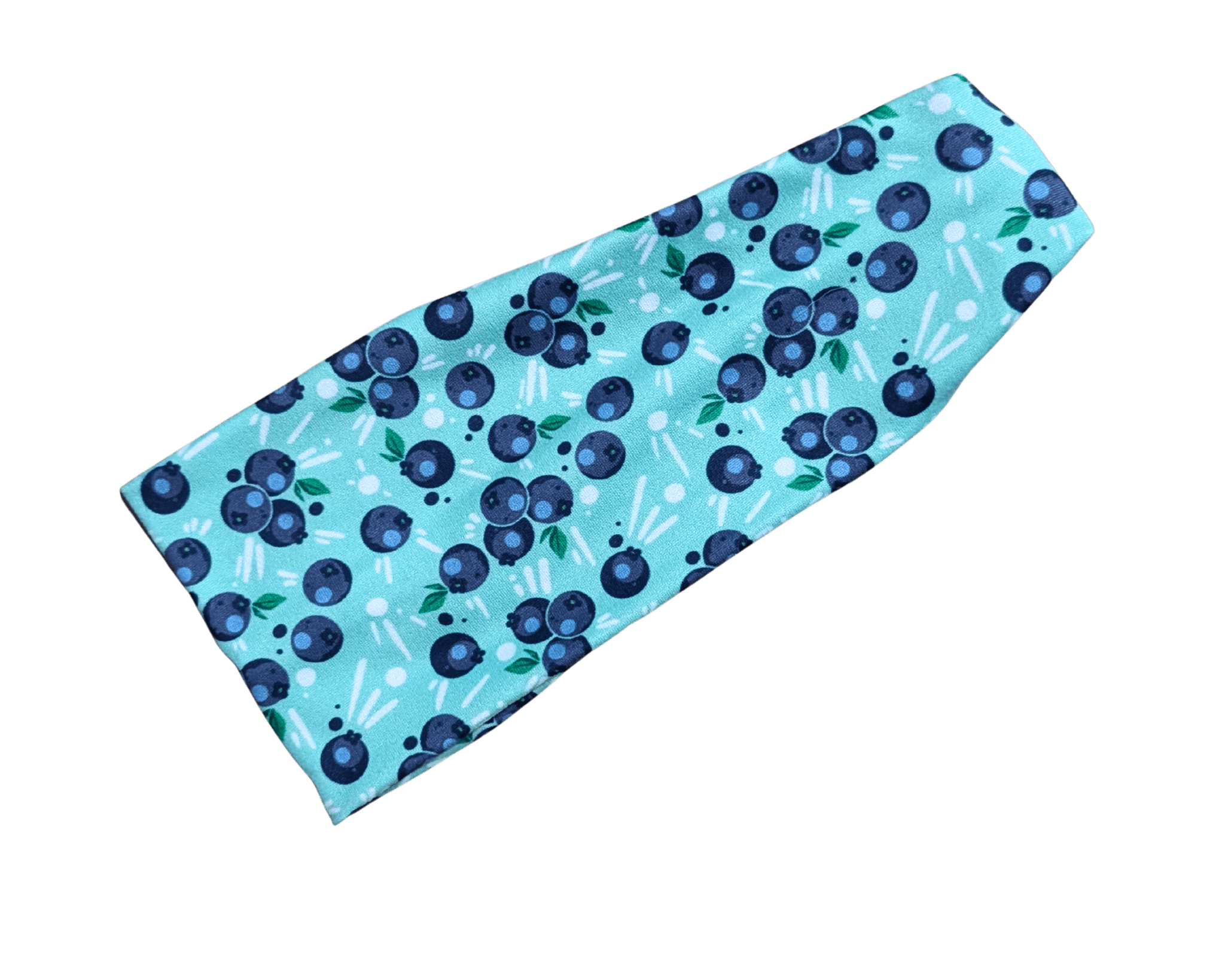 Spilled Blueberries Bandana &amp; Headband Set - Mutty Mornings