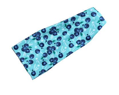 Spilled Blueberries Bandana &amp; Headband Set - Mutty Mornings