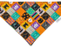 Spooky Squares Pet Bandana - Mutty Mornings