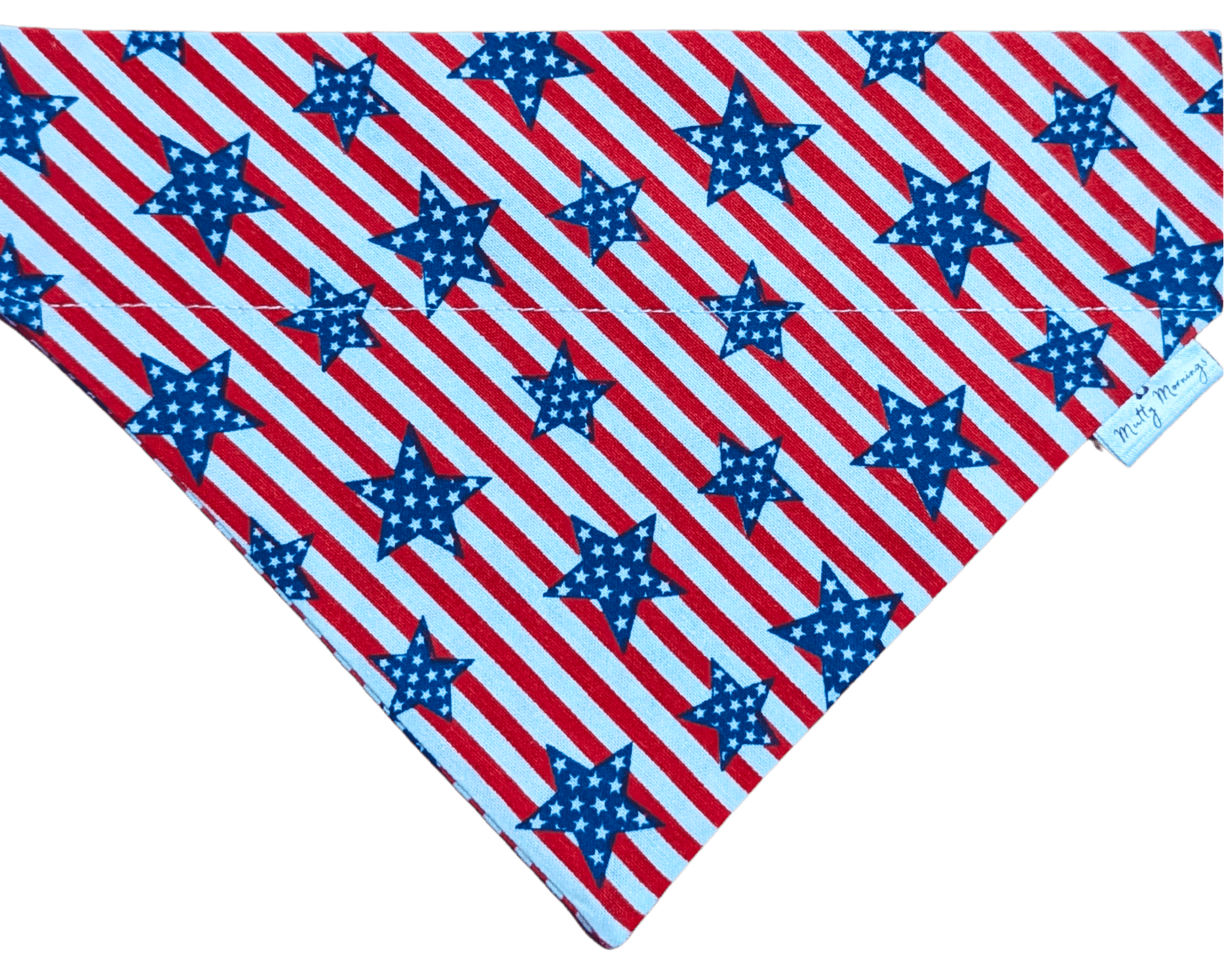 Star &amp; Stripes Pet Bandana - Mutty Mornings