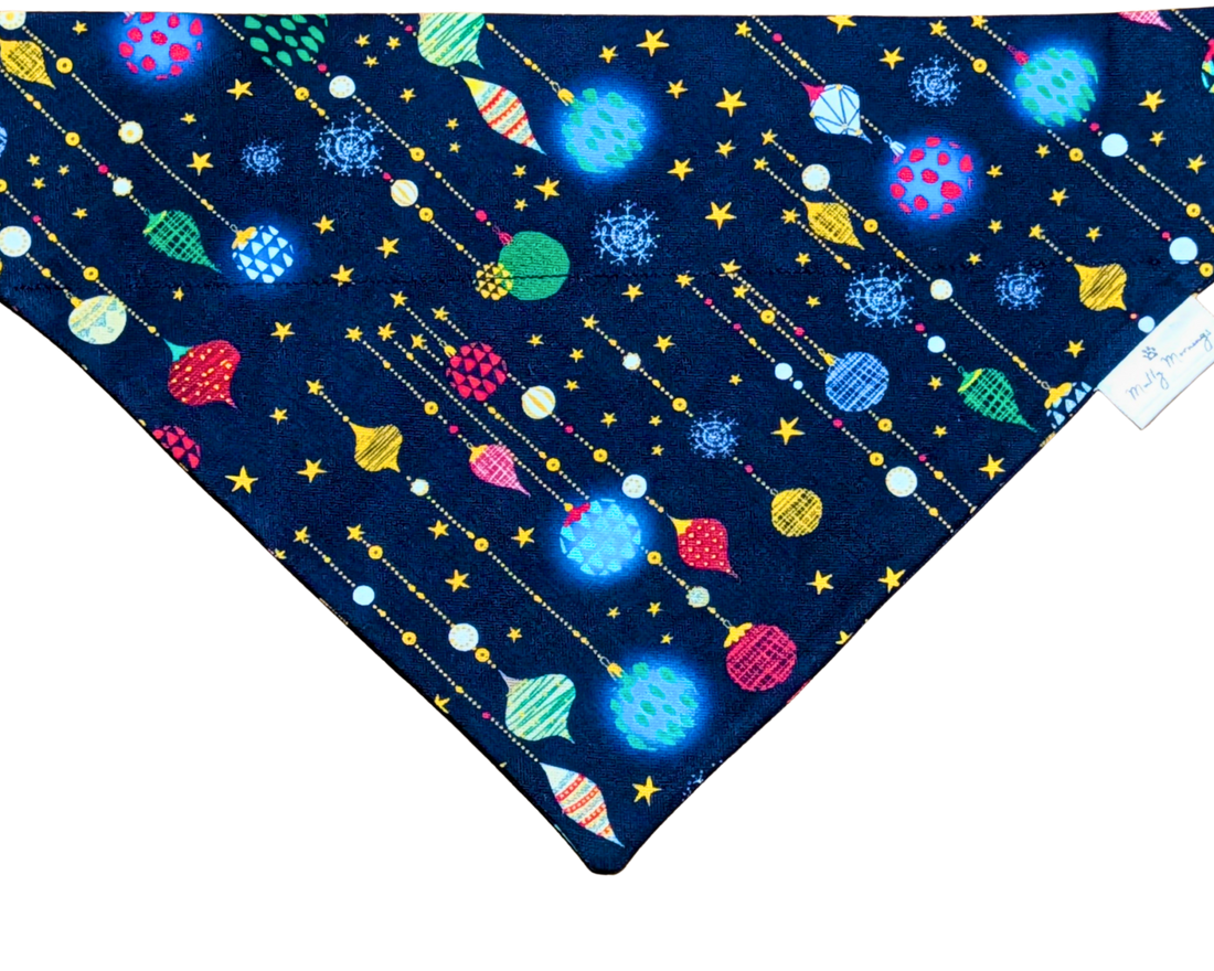 Starlit Ornaments Pet Bandana - Mutty Mornings