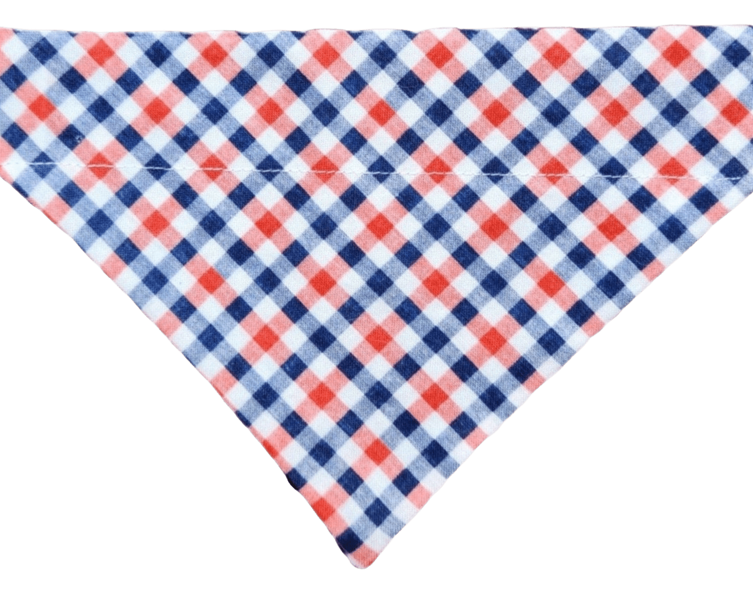 Stars &amp; Stripes Plaid Pet Bandana - Mutty Mornings