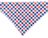 Stars & Stripes Plaid Pet Bandana - Mutty Mornings
