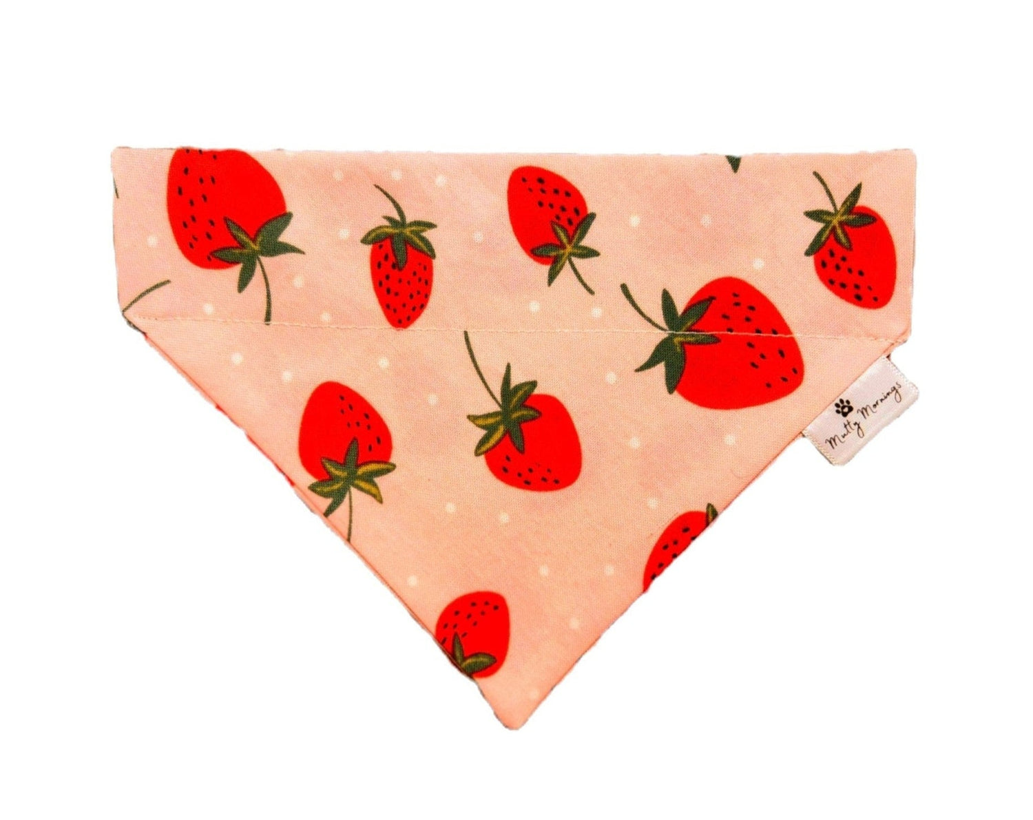 Strawberries Pet Bandana - Mutty Mornings
