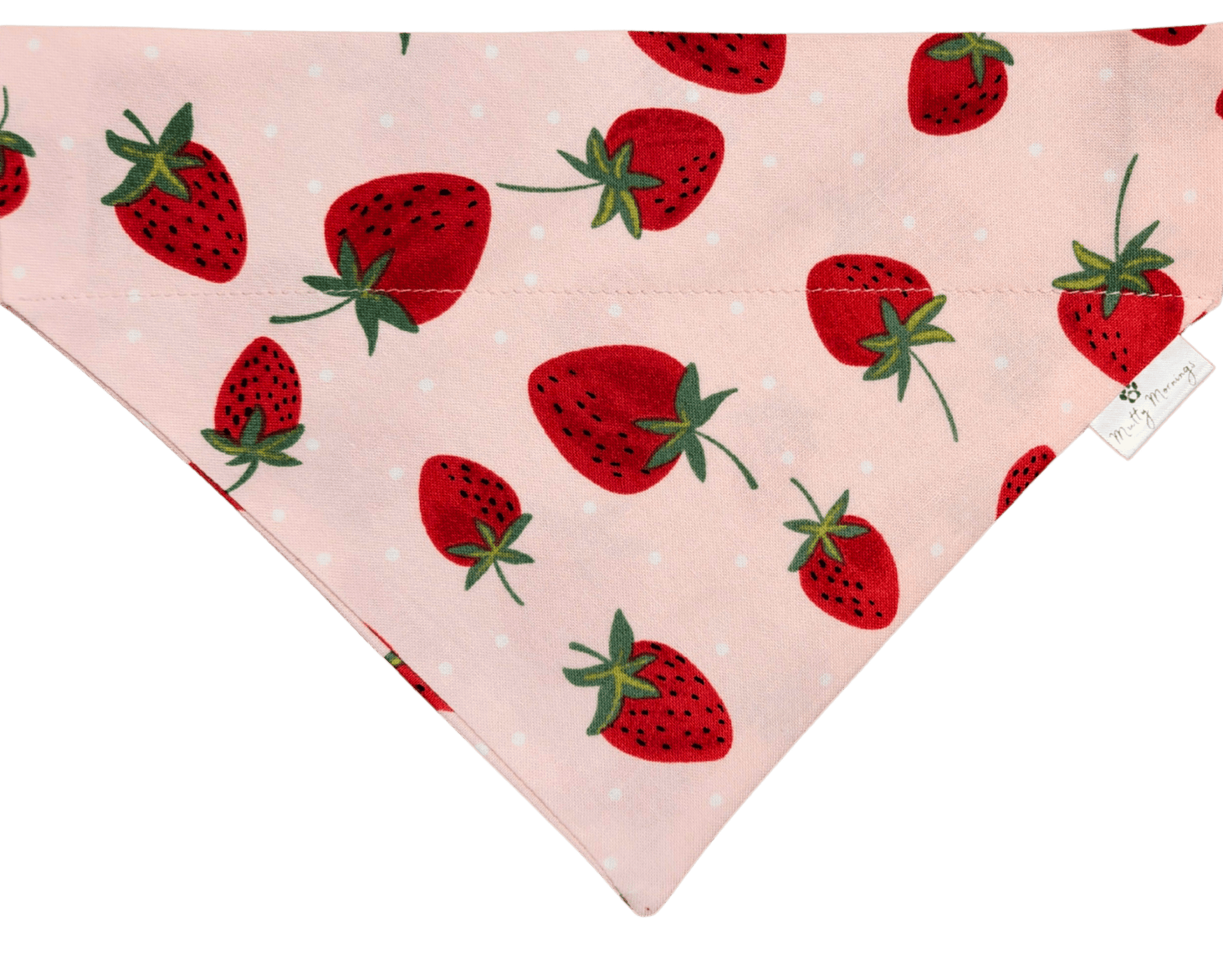 Sweet Strawberry Pet Bandana - Mutty Mornings