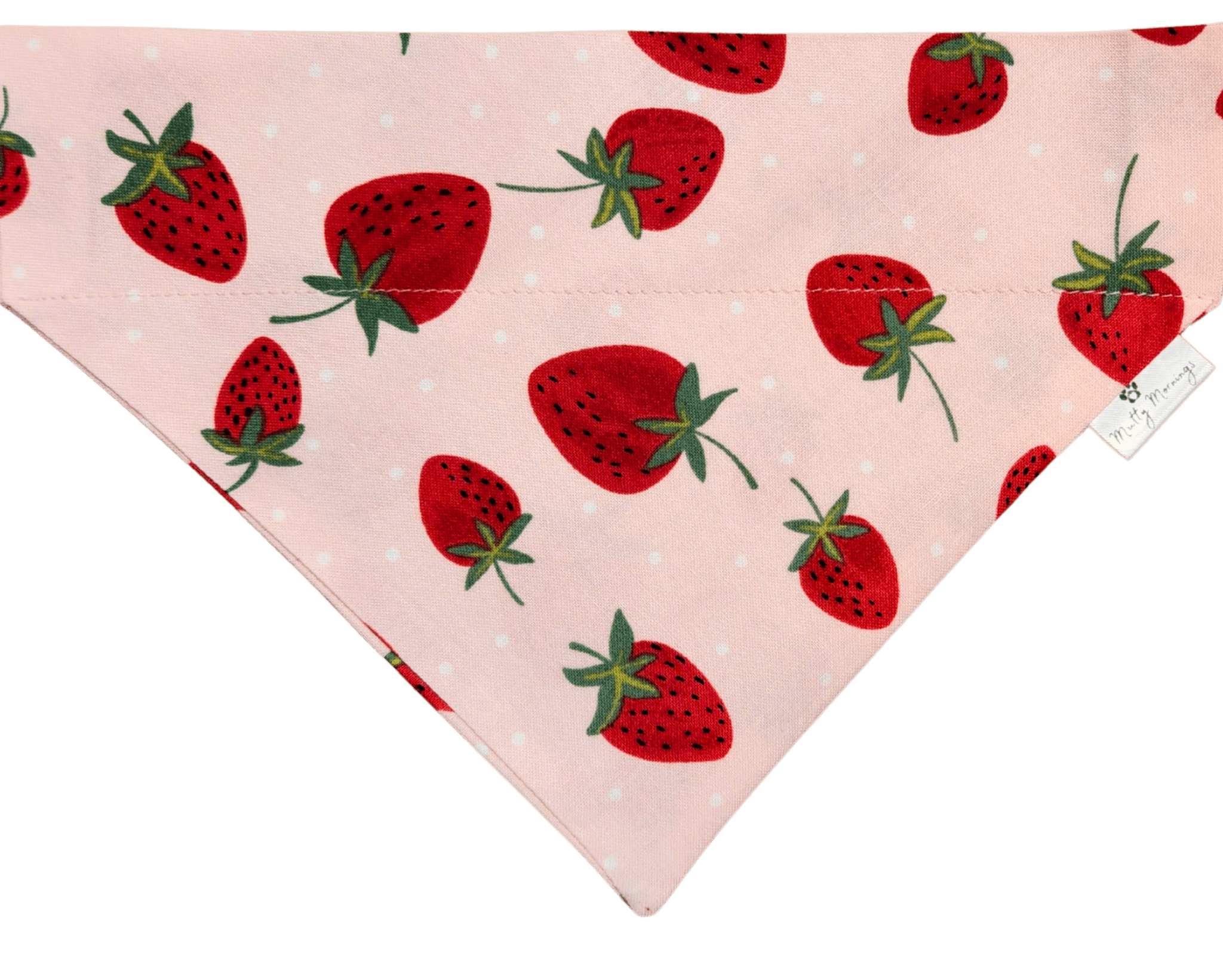 Sweet Strawberry Pet Bandana - Mutty Mornings
