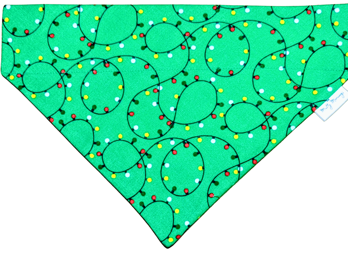 Tangled in Lights Pet Bandana - Mutty Mornings