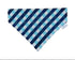 Teal/Navy Blue Plaid Pet Bandana - Mutty Mornings
