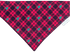 Tree Farm Plaid Pet Bandana - Mutty Mornings