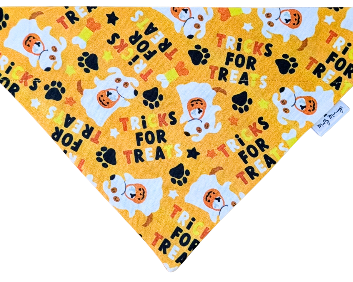 Tricks for Treats Pet Bandana - Mutty Mornings