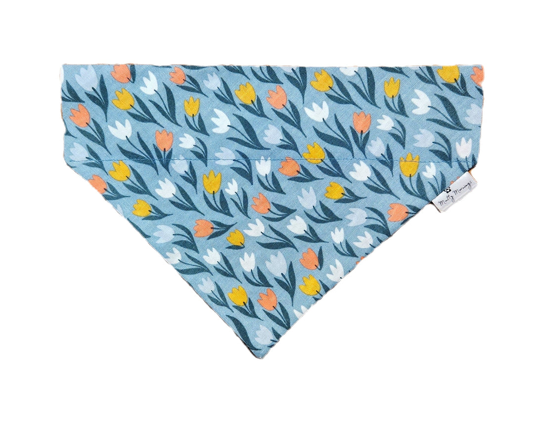 Tulips Pet Bandana - Mutty Mornings