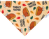Turkey Taster Pet Bandana - Mutty Mornings