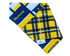 University of Michigan Plaid Reversible Pet Bandana - Mutty Mornings