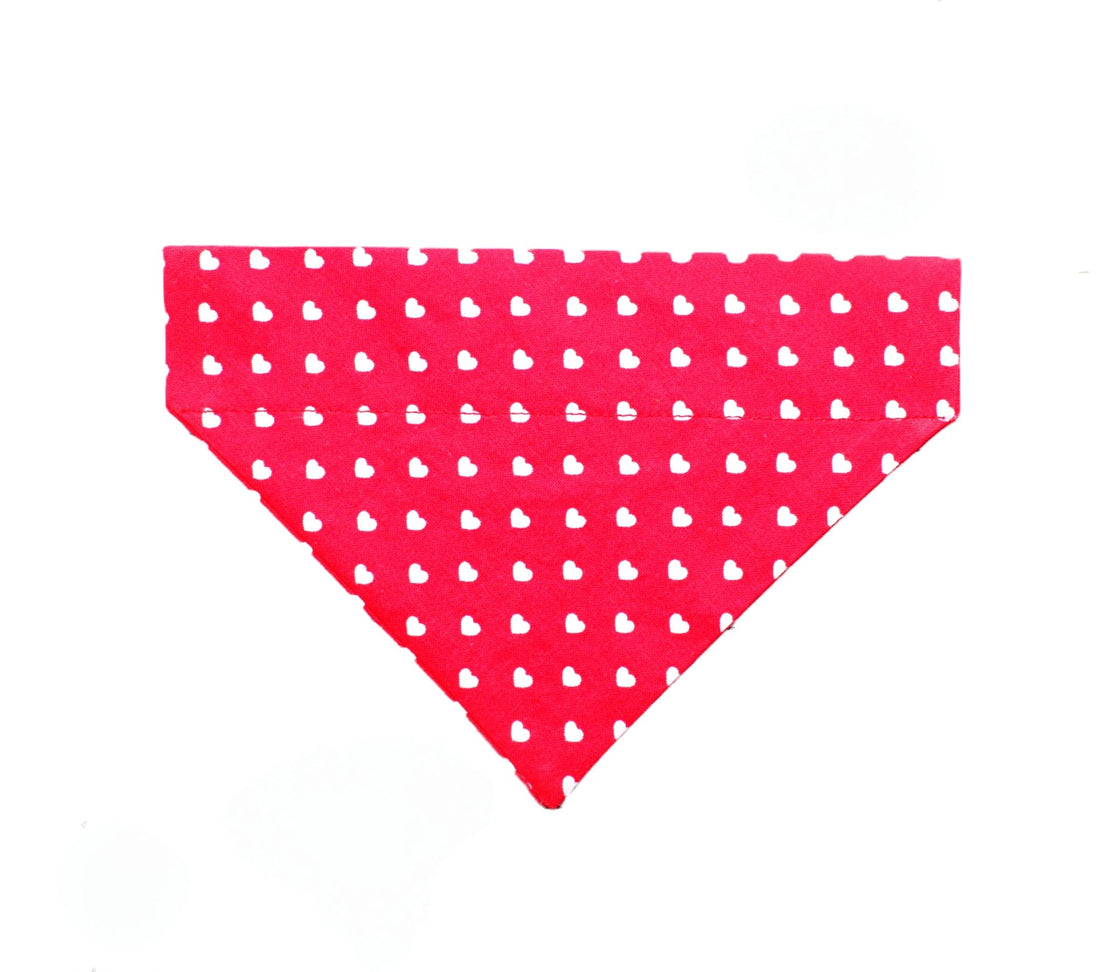Valentines Hearts Pet Bandana - Mutty Mornings