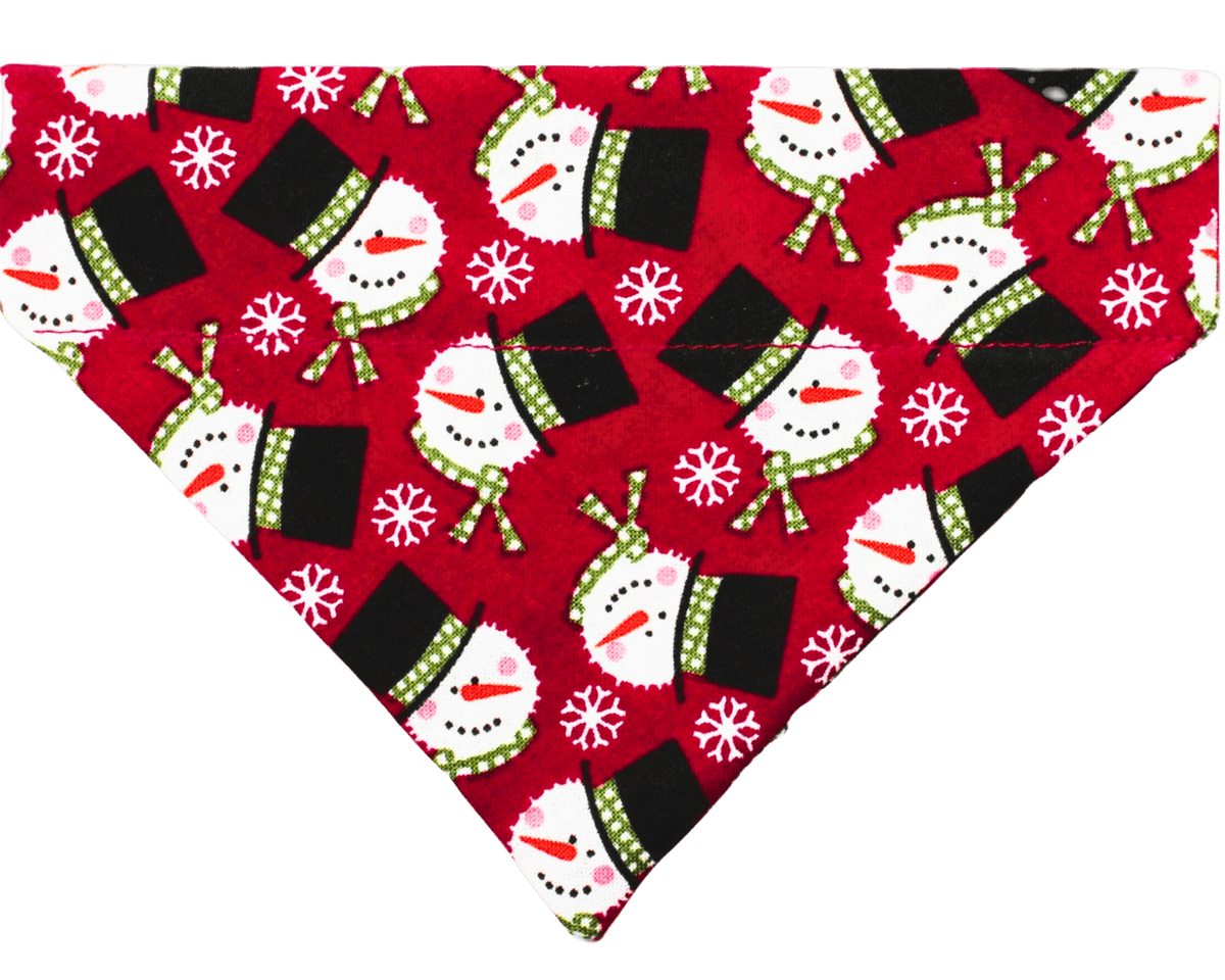 Vintage Snowman Pet Bandana - Mutty Mornings
