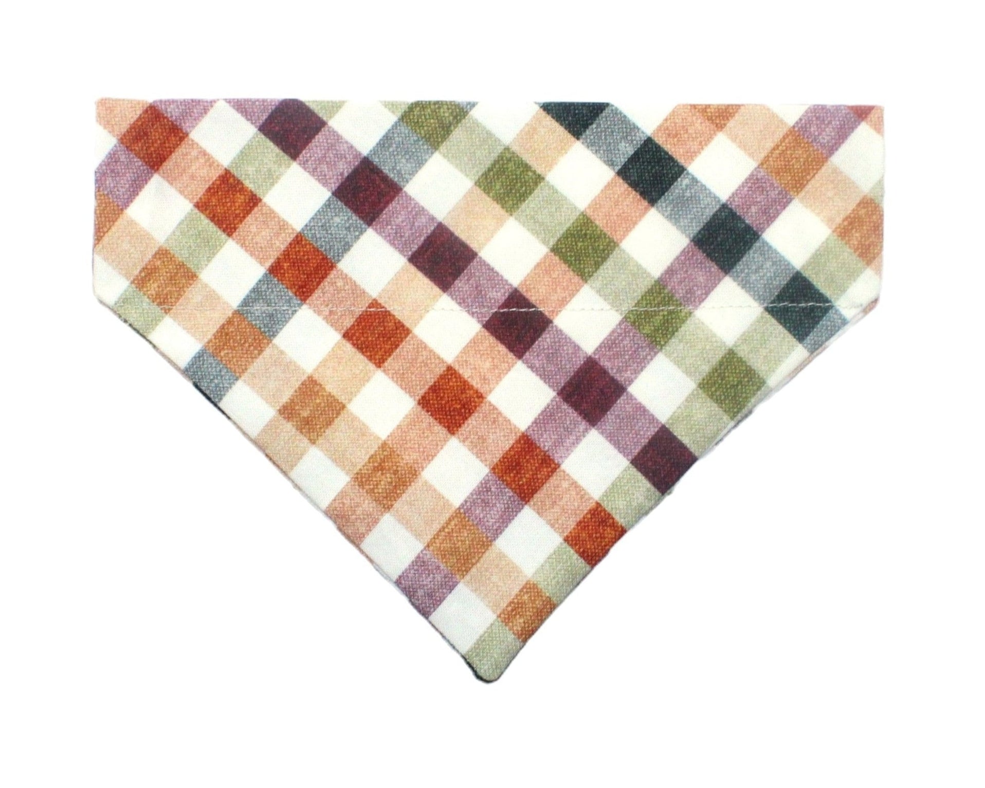 Warm Plaid Pet Bandana - Mutty Mornings