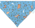 Wild Blue Yonder Pet Bandana - Mutty Mornings