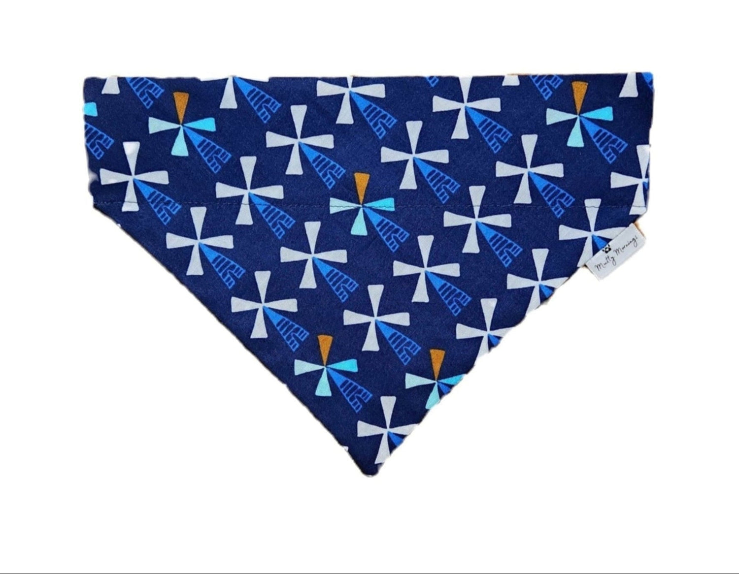 Windmills Pet Bandana - Mutty Mornings