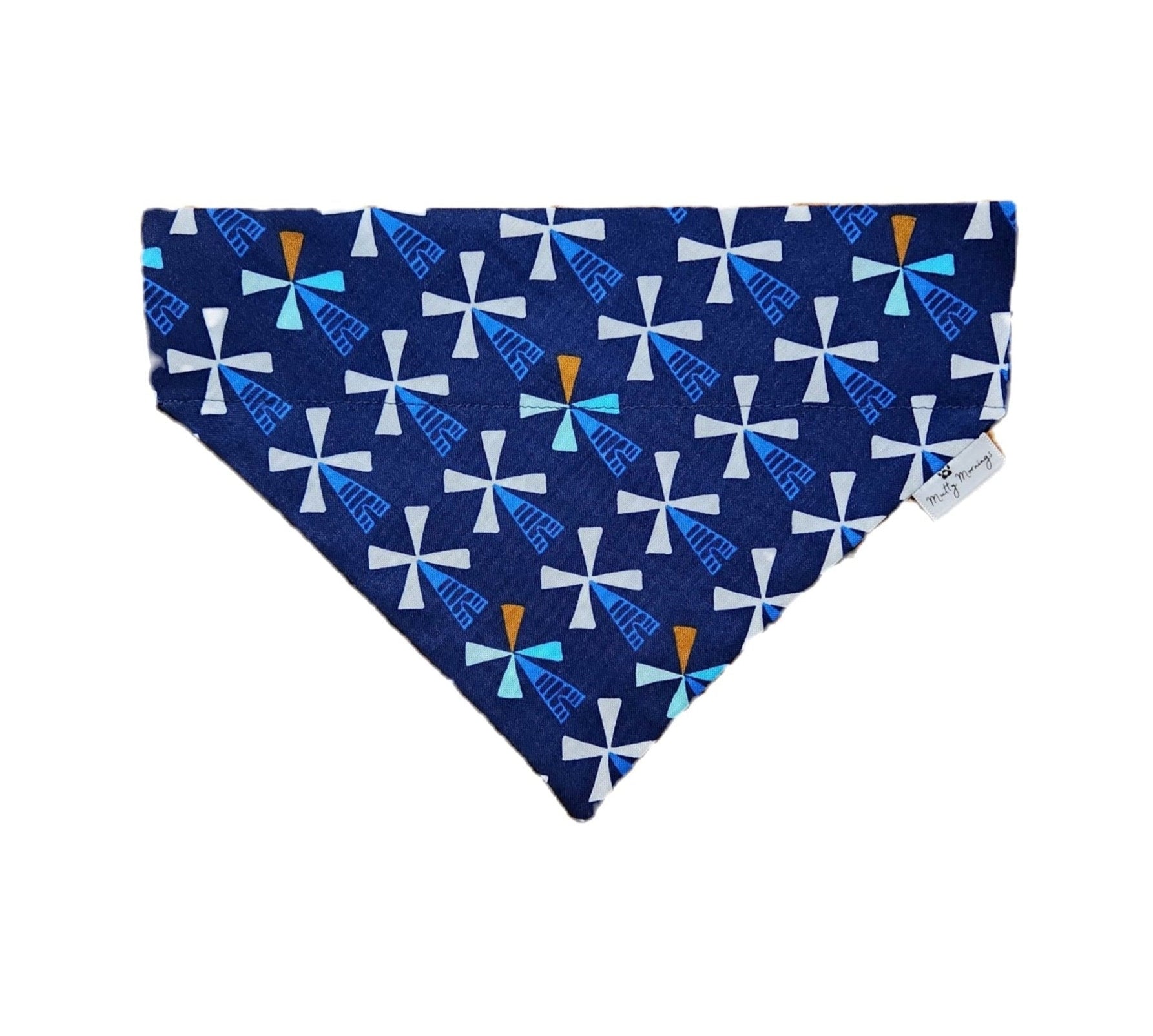 Windmills Pet Bandana - Mutty Mornings