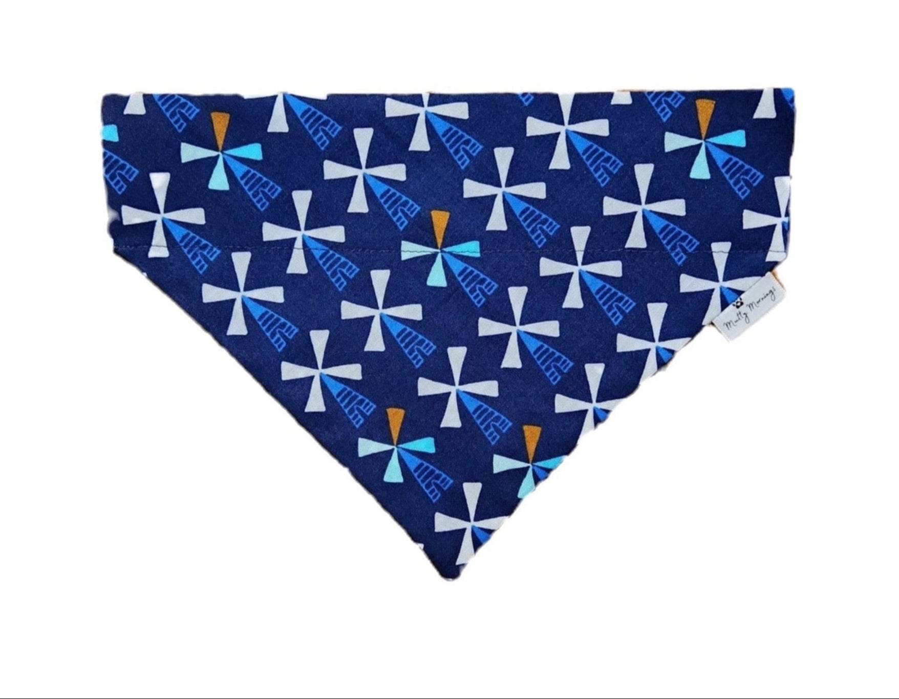 Windmills Pet Bandana - Mutty Mornings