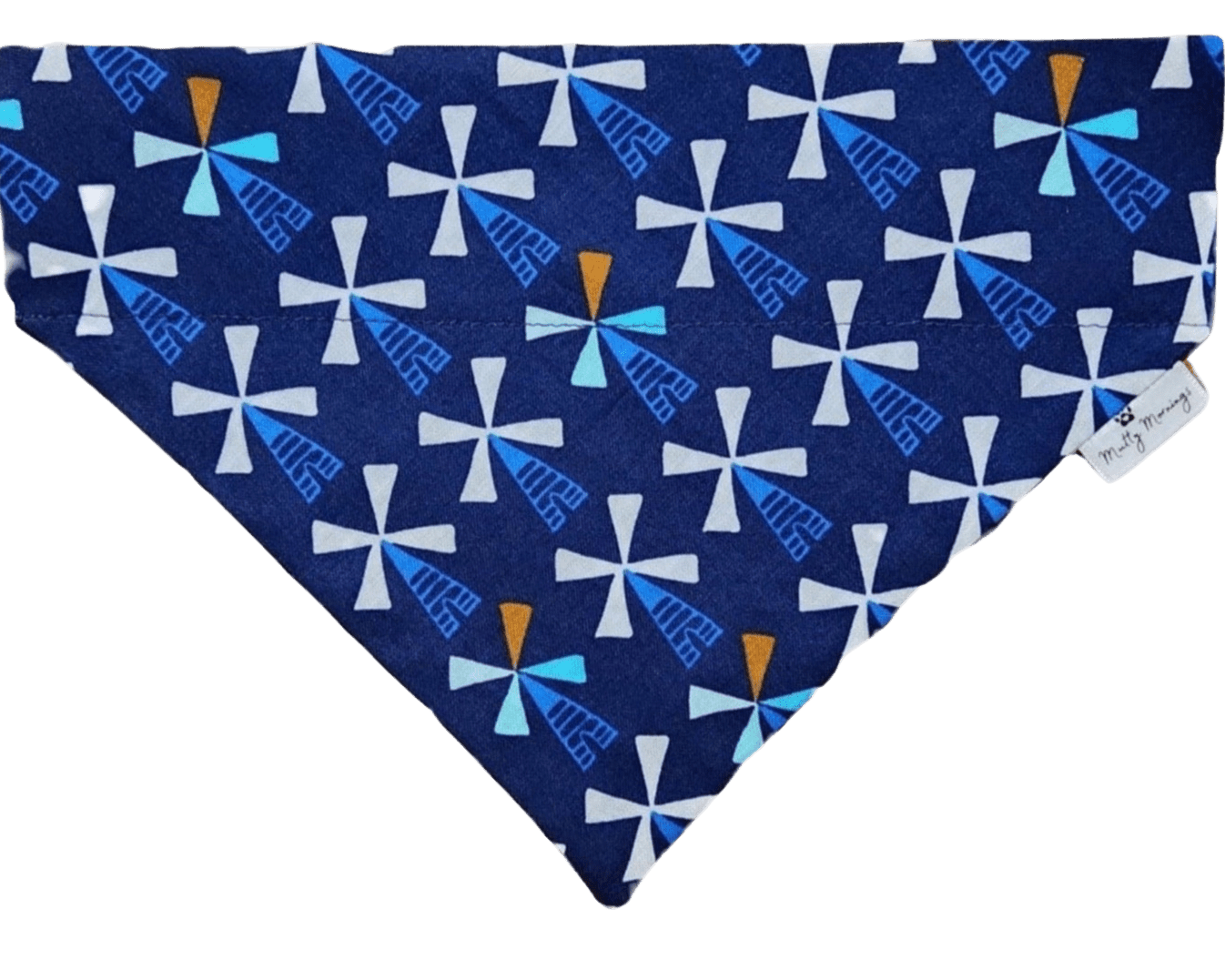Windmills Skies Pet Bandana - Mutty Mornings