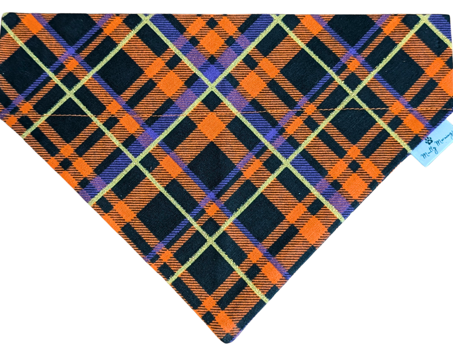 Witching Hour Plaid Pet Bandana - Mutty Mornings