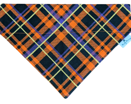 Witching Hour Plaid Pet Bandana - Mutty Mornings