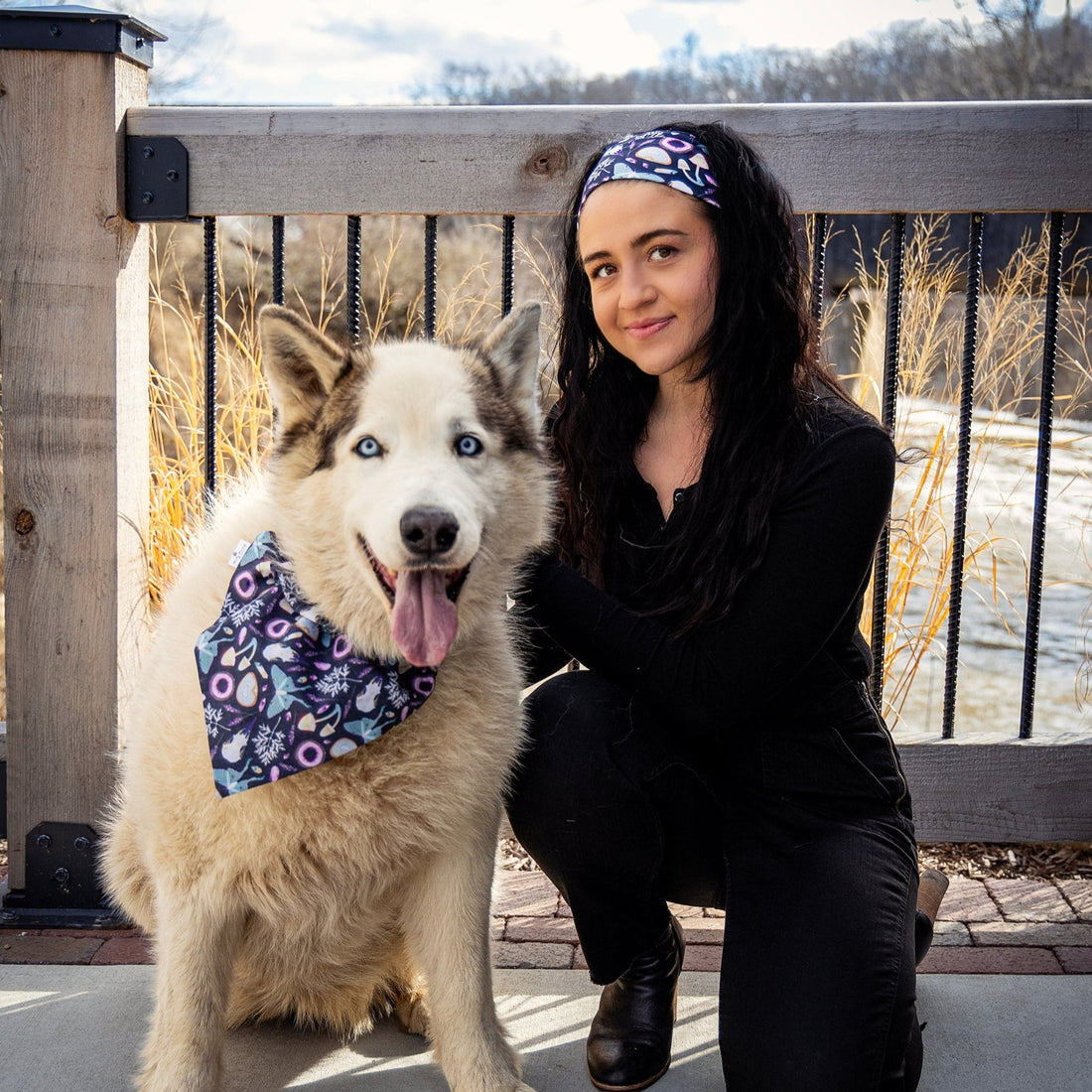 Witchy Night Bandana and Headband Set - Mutty Mornings