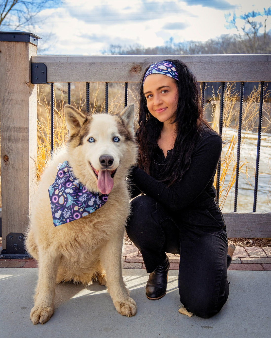 Witchy Nights Pet Bandana - Mutty Mornings