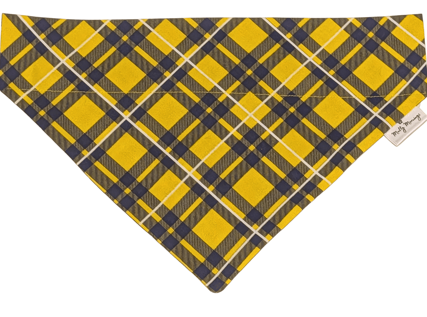 Wolverine Plaid Pet Bandana - Mutty Mornings