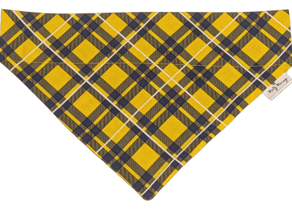 Wolverine Plaid Pet Bandana - Mutty Mornings