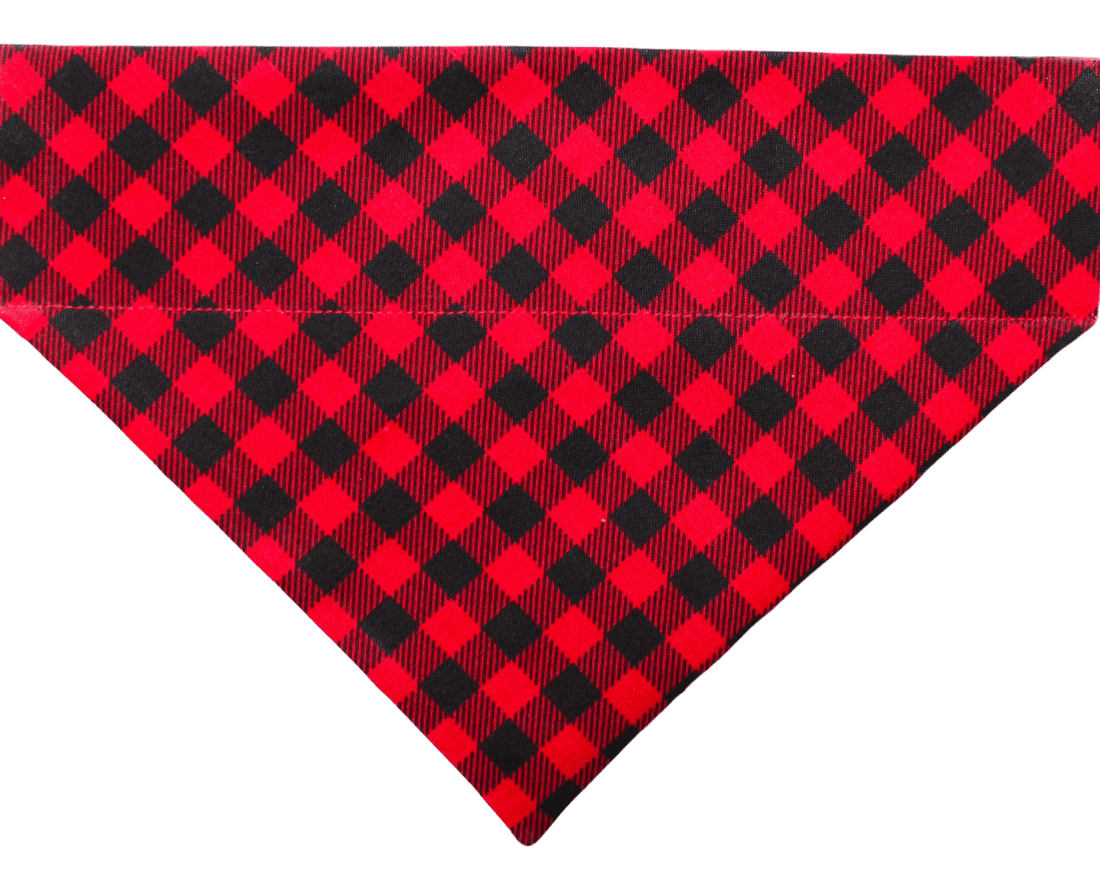 Xmas Buff Check Pet Bandana - Mutty Mornings