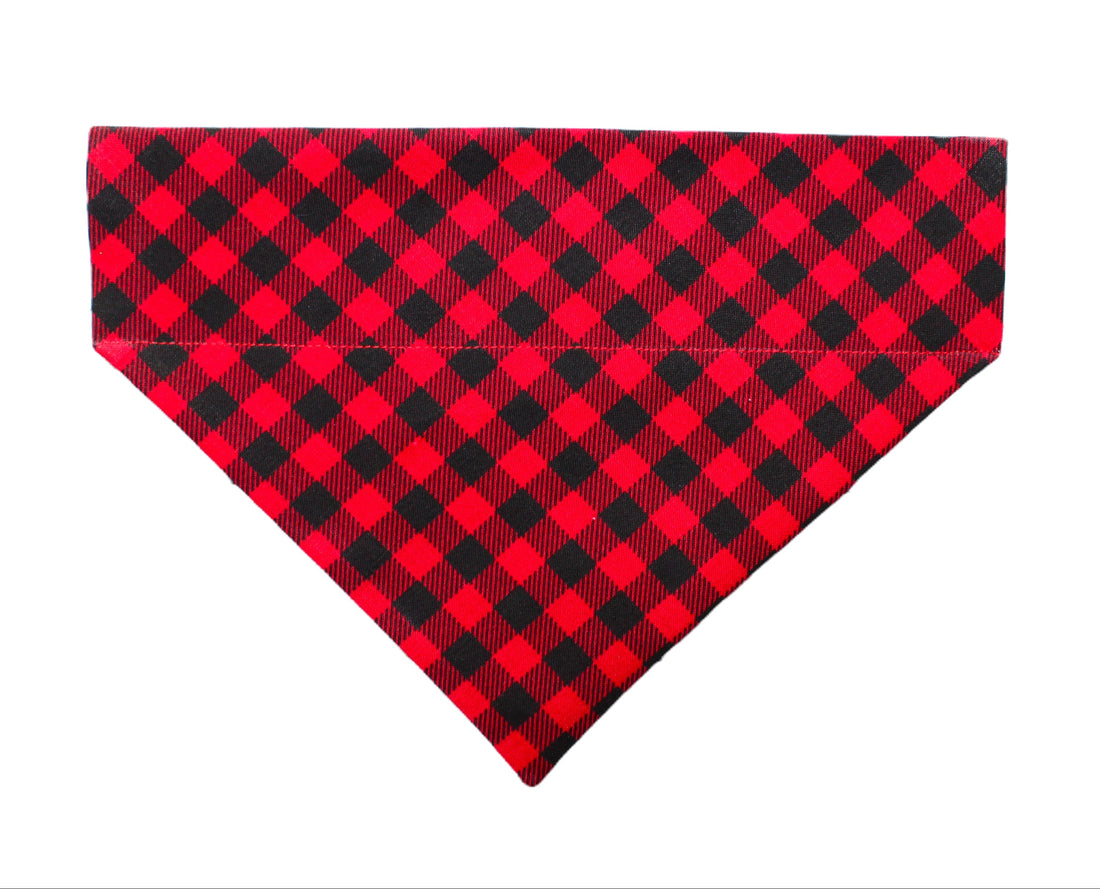 Xmas Buff Check Pet Bandana - Mutty Mornings