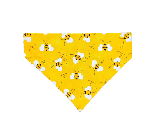 Yellow Bees Pet Bandana - Mutty Mornings