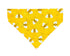 Yellow Bees Pet Bandana - Mutty Mornings