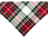 Yuletide Tartan Plaid Pet Bandana - Mutty Mornings